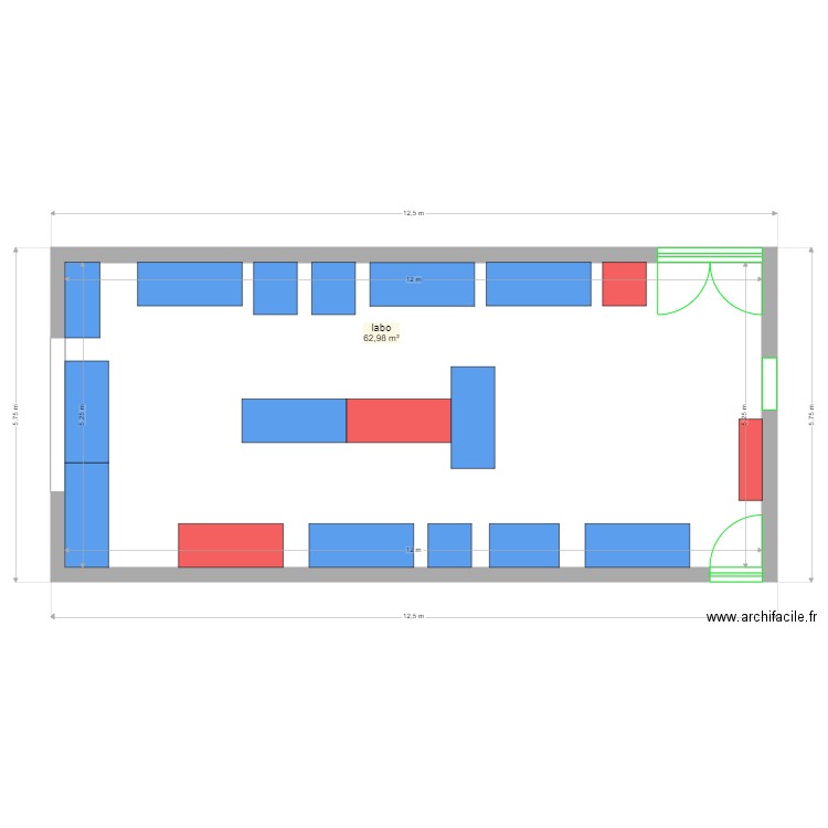 labo v8 final. Plan de 0 pièce et 0 m2