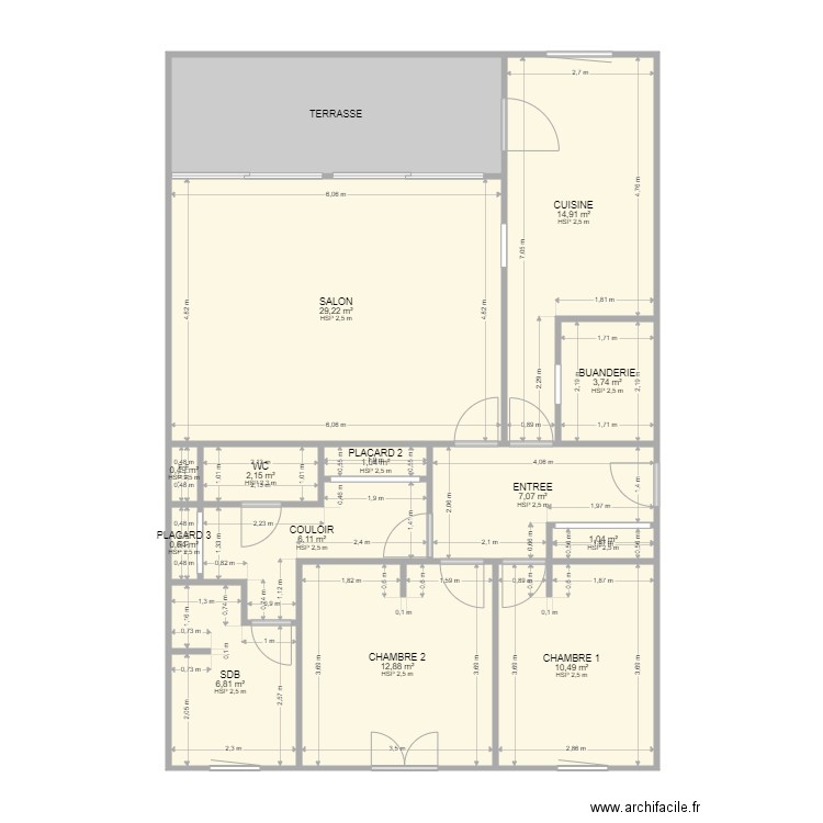 guillon. Plan de 0 pièce et 0 m2