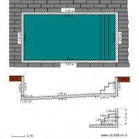 PISCINE 7x3,5m