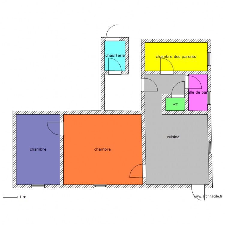 dernière etage. Plan de 0 pièce et 0 m2