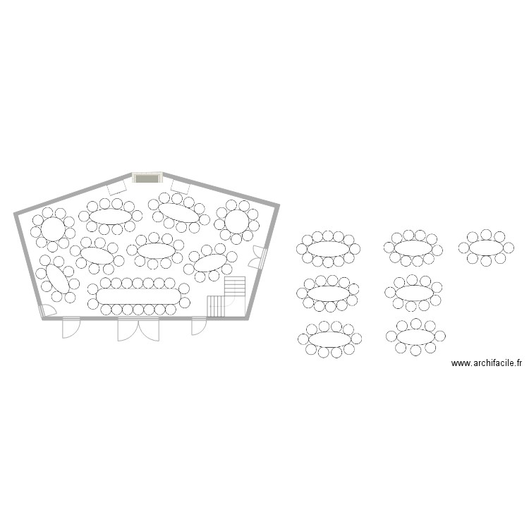 Martinanches Plan de table 1. Plan de 0 pièce et 0 m2