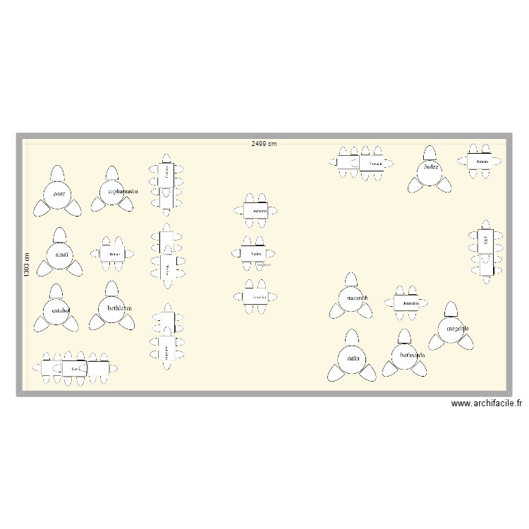 eeva. Plan de 1 pièce et 326 m2