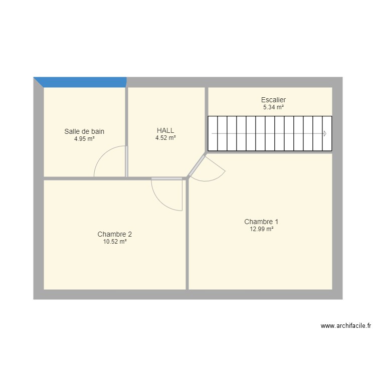  Placo  plestan Plan  5 pi ces 38 m2 dessin  par 