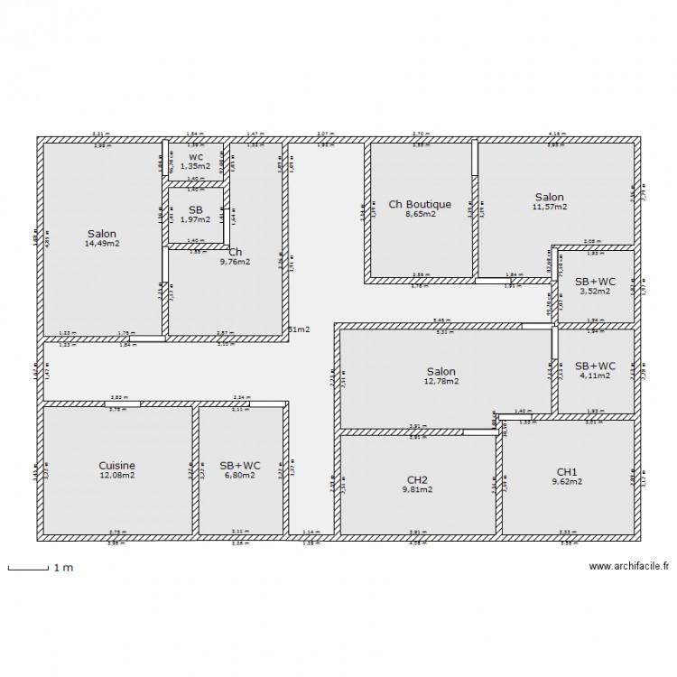 Nouveau plan location Etage. Plan de 0 pièce et 0 m2