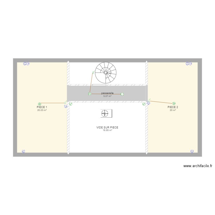 LEBRIS ETAGE . Plan de 0 pièce et 0 m2