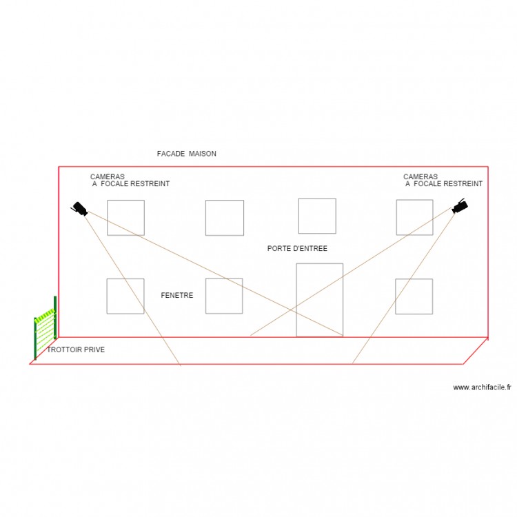 FACADE VALDOIE. Plan de 0 pièce et 0 m2