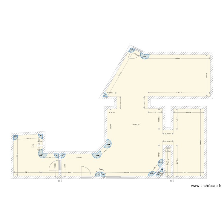 maison breuil. Plan de 0 pièce et 0 m2