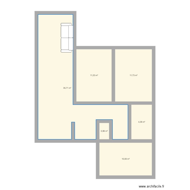 maison . Plan de 0 pièce et 0 m2