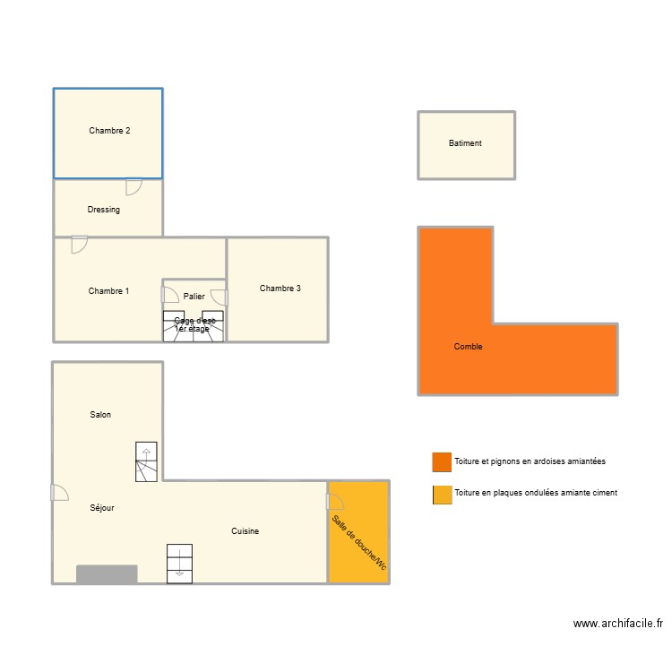 761300093. Plan de 10 pièces et 44 m2