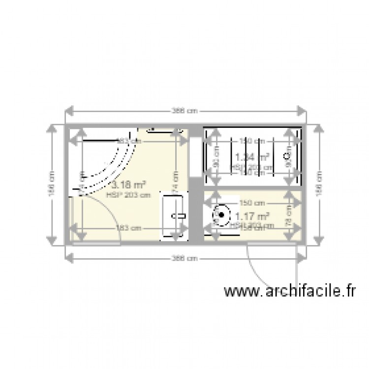 16 gambetta. Plan de 0 pièce et 0 m2