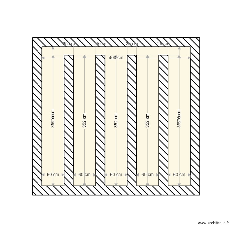 Abri de jardin. Plan de 0 pièce et 0 m2