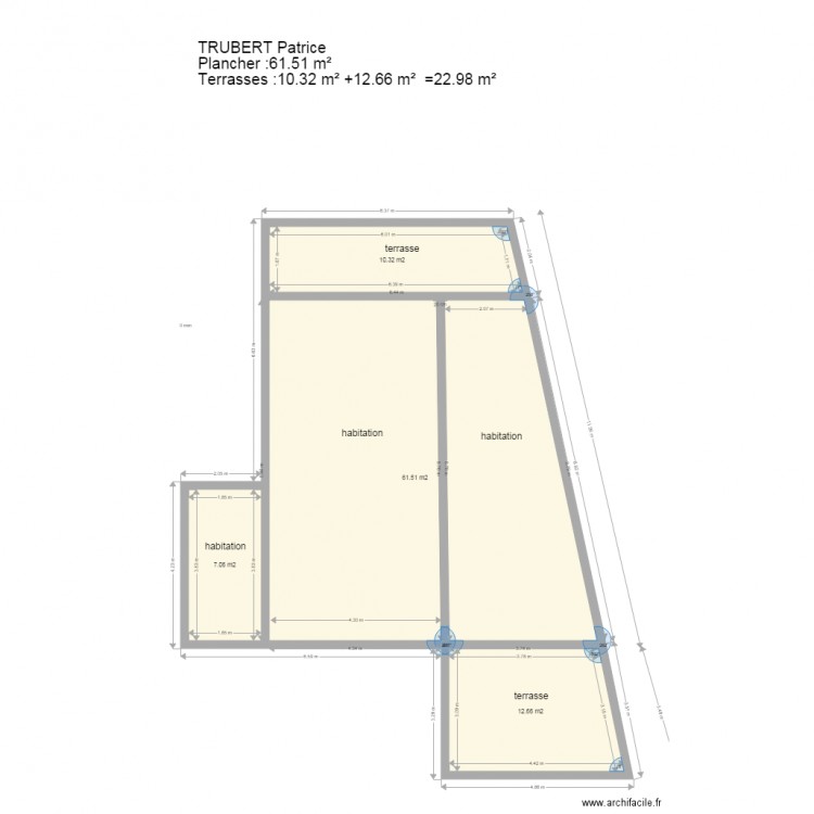 PLANCHER R1. Plan de 0 pièce et 0 m2