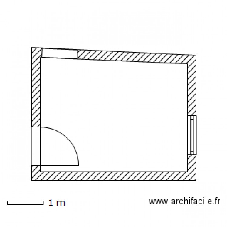 chambre. Plan de 0 pièce et 0 m2