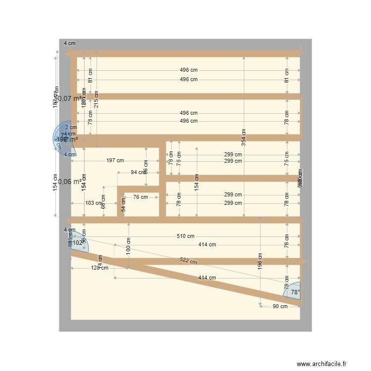 calpinage solives mezzanine. Plan de 0 pièce et 0 m2