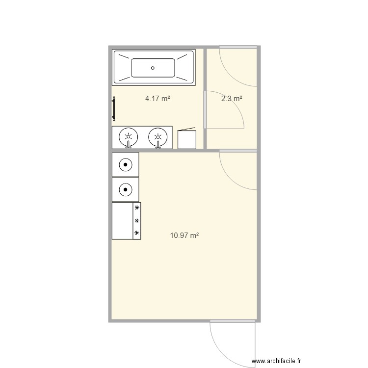 Modif Garage. Plan de 0 pièce et 0 m2