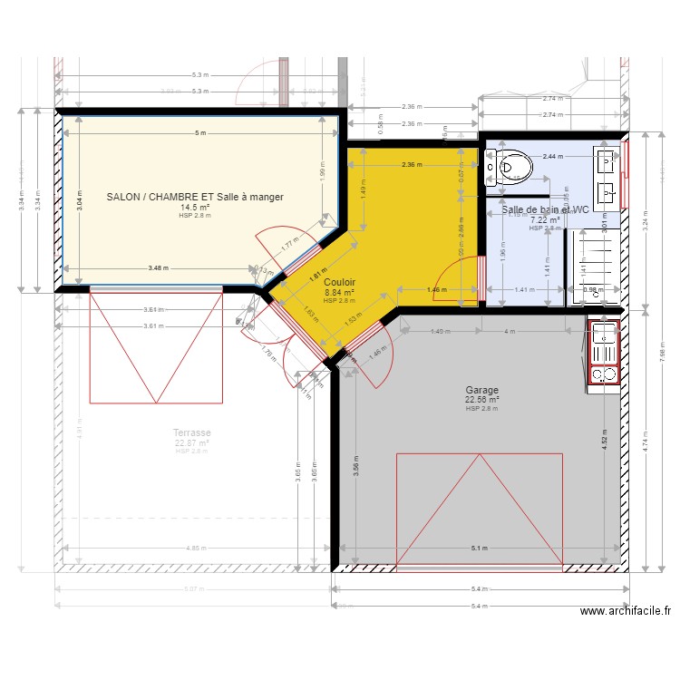 PLAN DE BASSE TUNISIE. Plan de 0 pièce et 0 m2