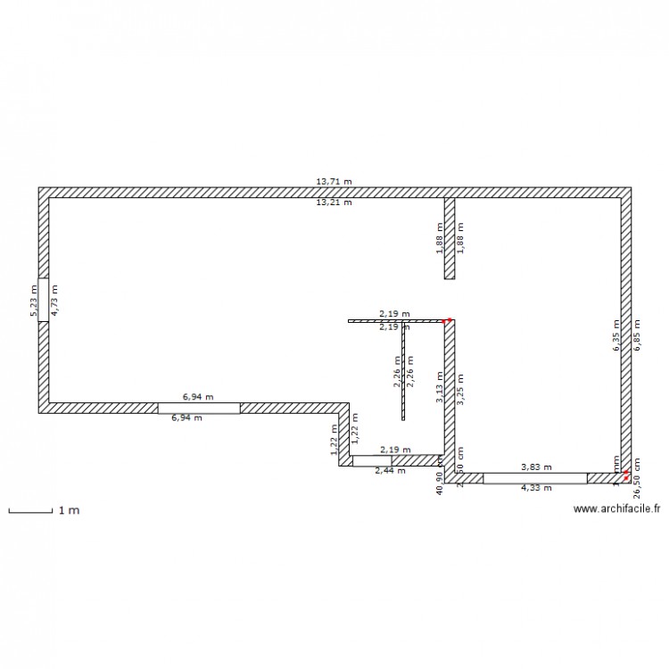 rdc . Plan de 0 pièce et 0 m2