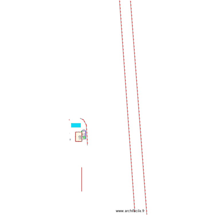 GARAGE MAISON FRENEY. Plan de 5 pièces et 165 m2