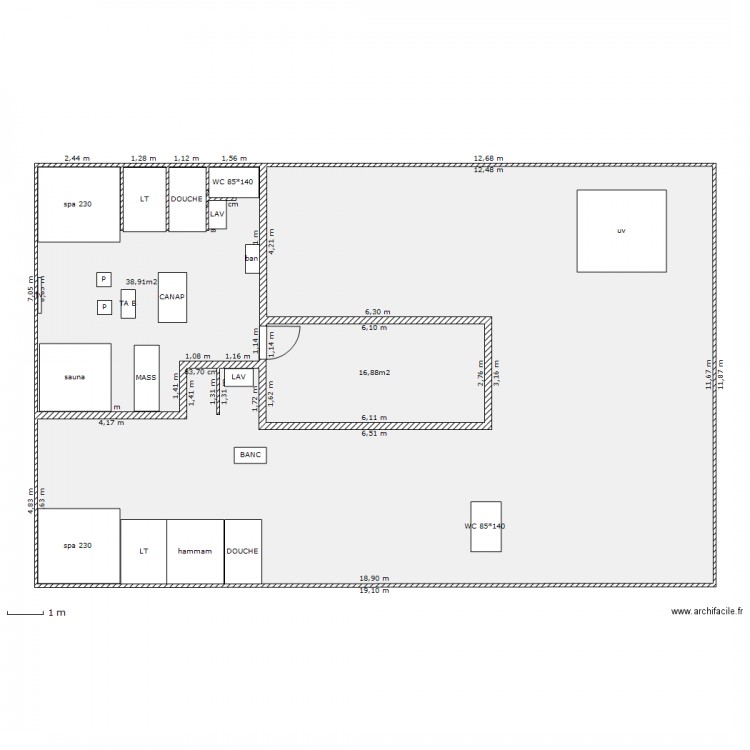 SPAHAUT4. Plan de 0 pièce et 0 m2