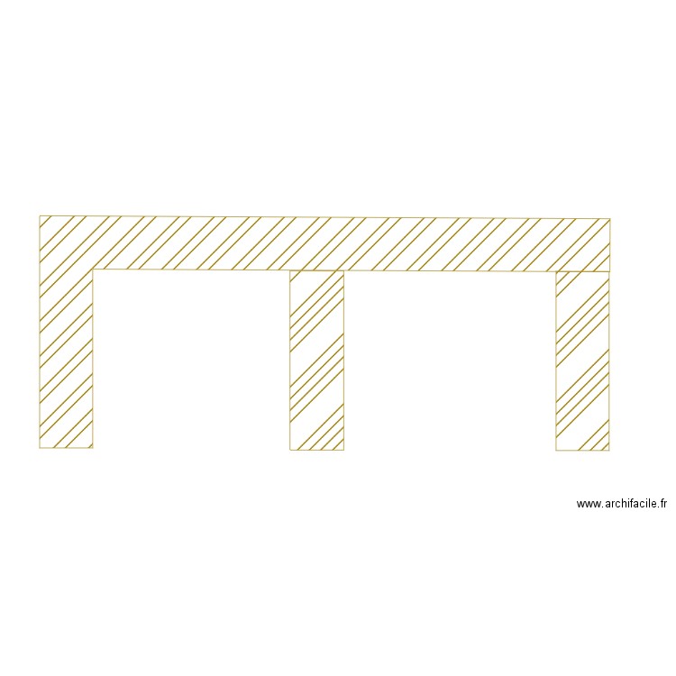 FACADE PREAU. Plan de 0 pièce et 0 m2