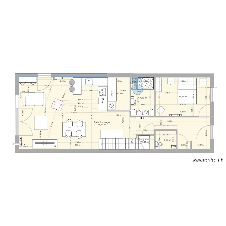 Vincent Meine 8. Plan de 7 pièces et 72 m2