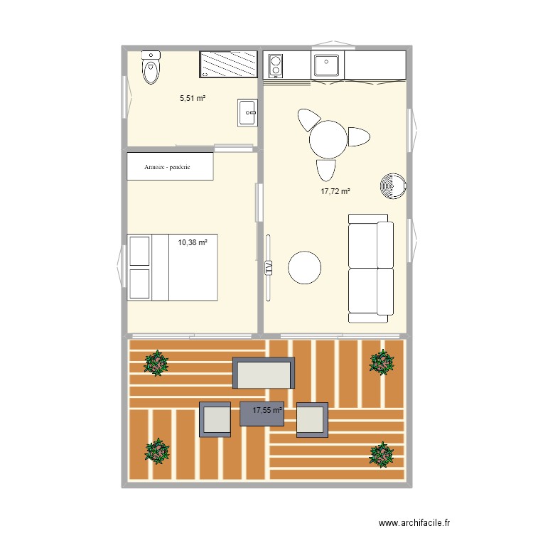 Cabane de jardin . Plan de 0 pièce et 0 m2