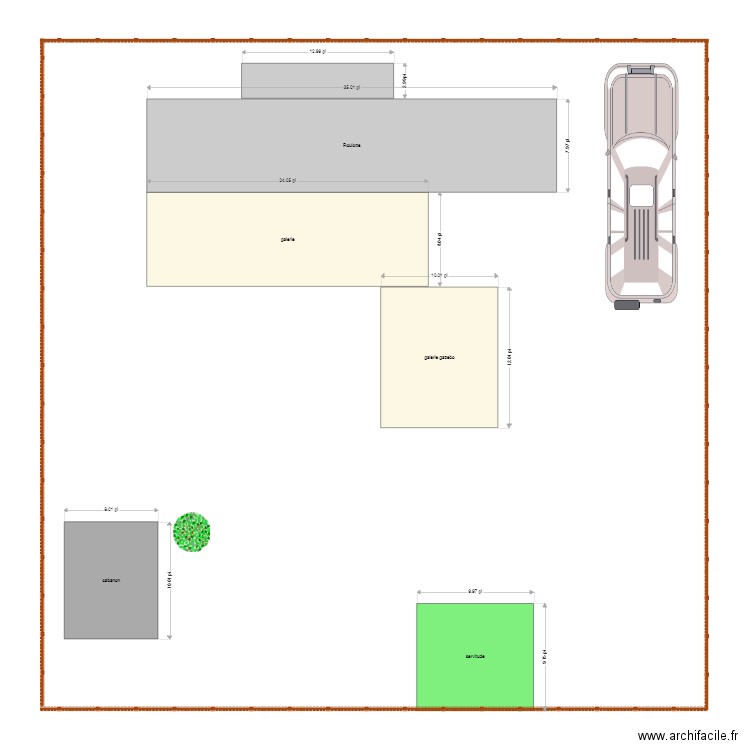 plan lac. Plan de 0 pièce et 0 m2