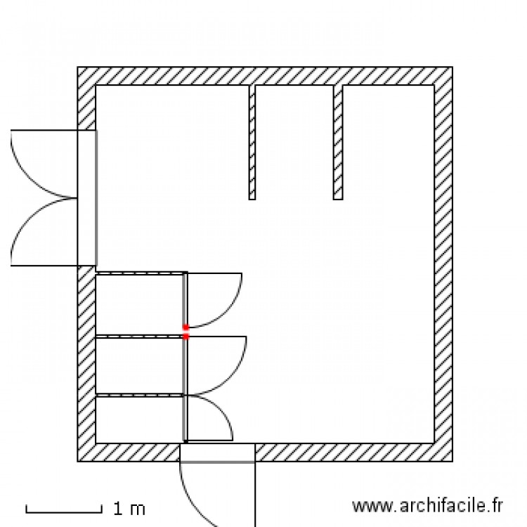 toilette sacrecoeur. Plan de 0 pièce et 0 m2