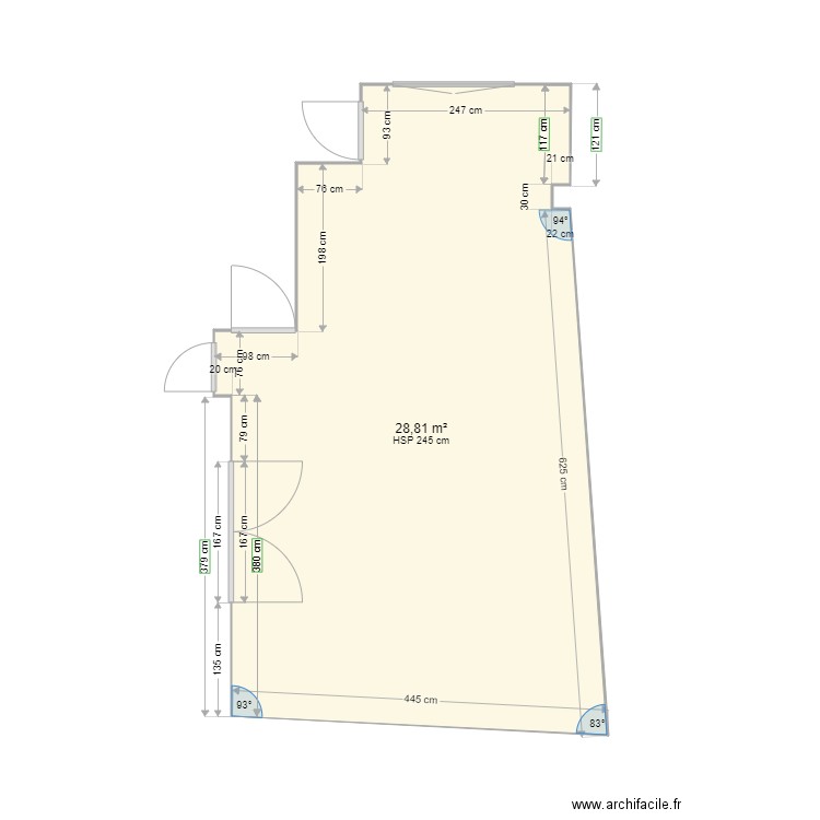 salle a manger. Plan de 0 pièce et 0 m2