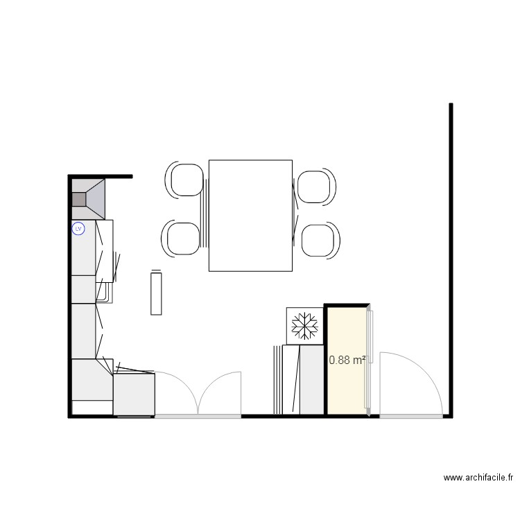 cuisine 2. Plan de 0 pièce et 0 m2