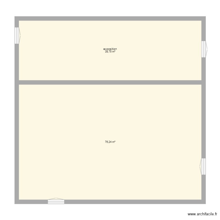 musée étage. Plan de 0 pièce et 0 m2