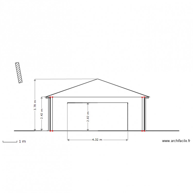 Sanitaire 2013 - coté 1. Plan de 0 pièce et 0 m2