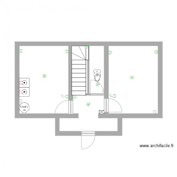 maison cave. Plan de 0 pièce et 0 m2