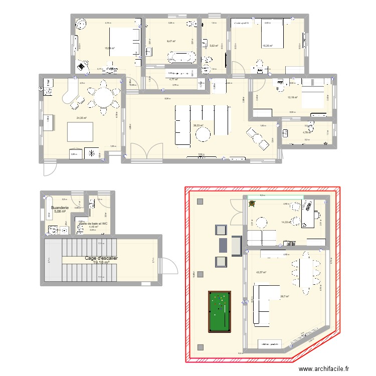 4eme Etage - Scoa Gbeto. Plan de 0 pièce et 0 m2