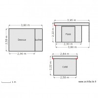 Plan de masse DP2 - Abris jardin