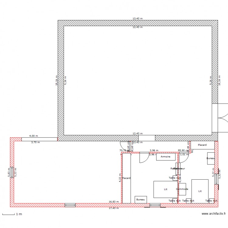 extension_maison_1. Plan de 0 pièce et 0 m2