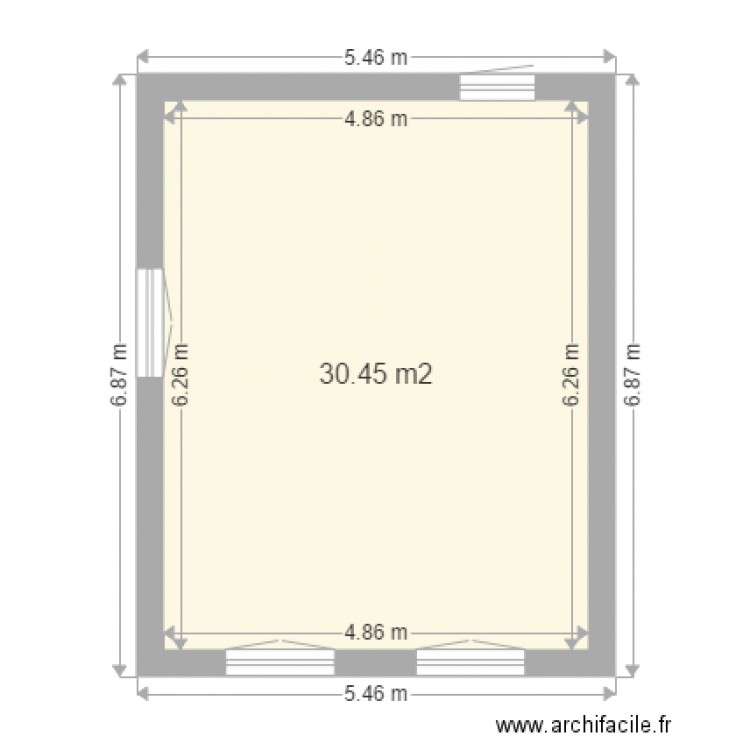 Plan maison papa. Plan de 0 pièce et 0 m2