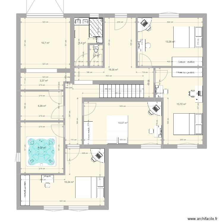 maison st pathus démolition et aménagement. Plan de 0 pièce et 0 m2