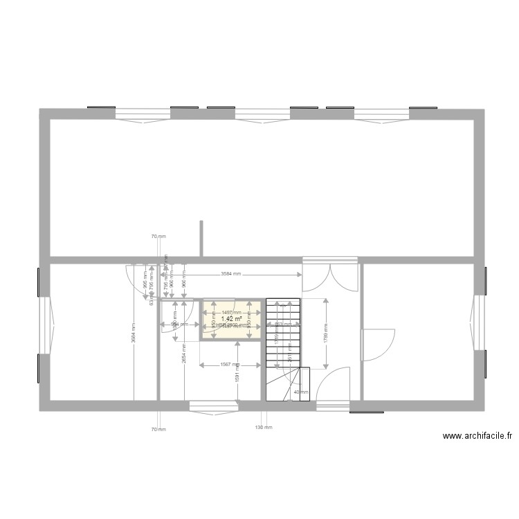 Ma maison. Plan de 0 pièce et 0 m2