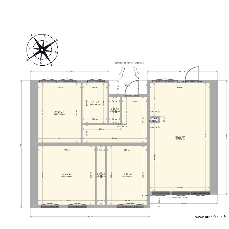 vugliano. Plan de 0 pièce et 0 m2