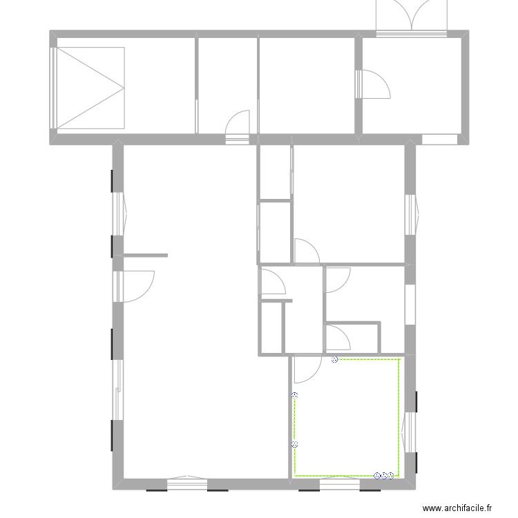 Le Gouthé électricité. Plan de 0 pièce et 0 m2