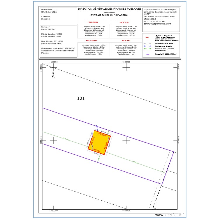 dp02 LAFAILLE. Plan de 0 pièce et 0 m2