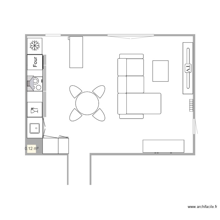 Cuisine2. Plan de 0 pièce et 0 m2