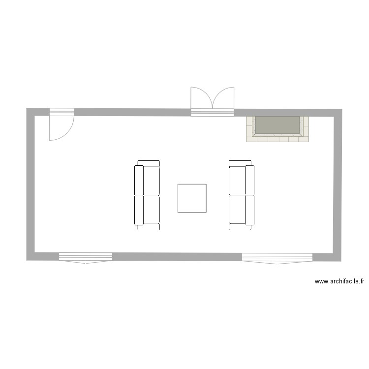 Salon. Plan de 0 pièce et 0 m2