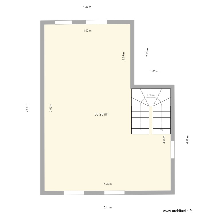 1er orbe. Plan de 0 pièce et 0 m2