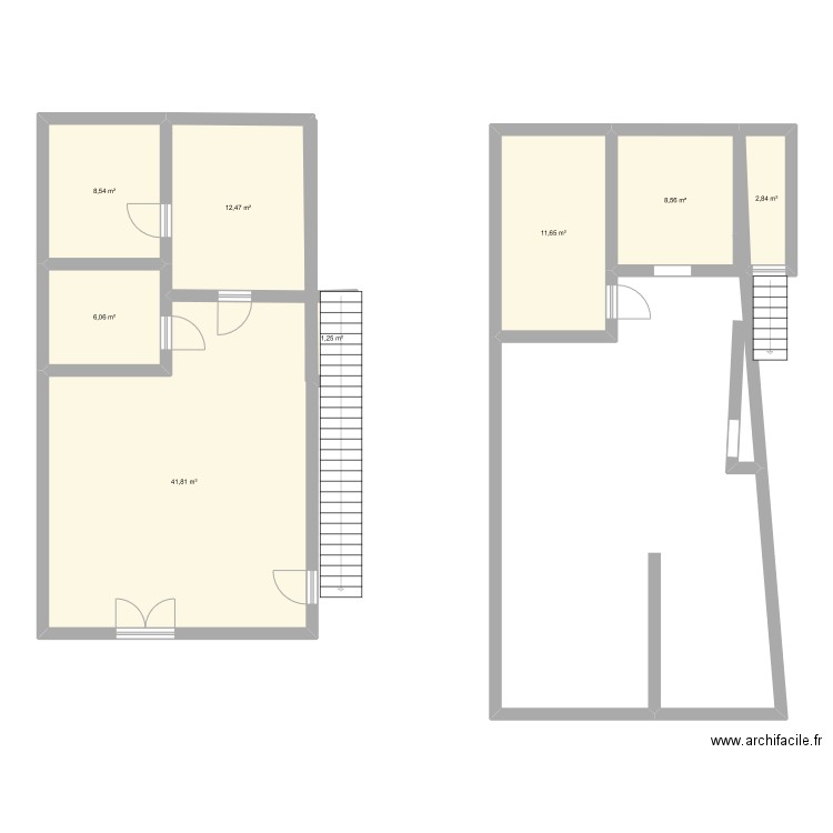 Clinique vétérinaire Artemis. Plan de 8 pièces et 93 m2