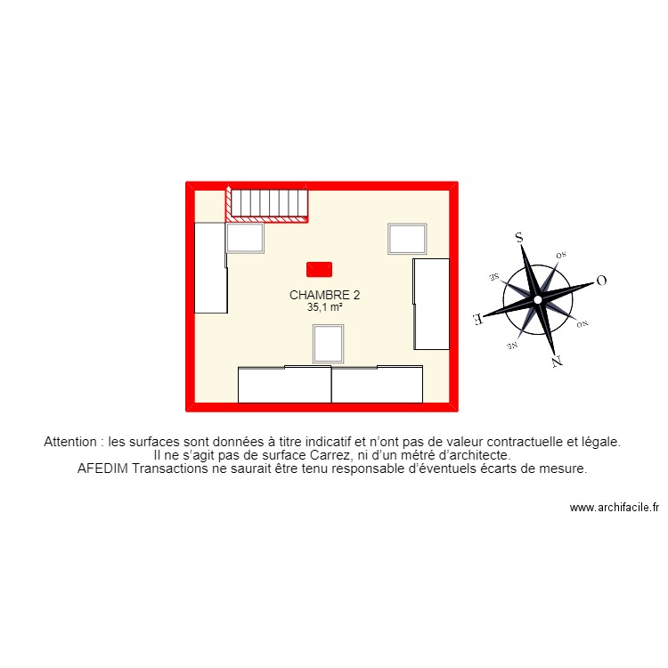 BI 23433 - . Plan de 27 pièces et 217 m2