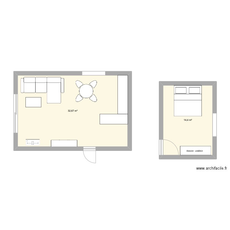 VSG. Plan de 0 pièce et 0 m2