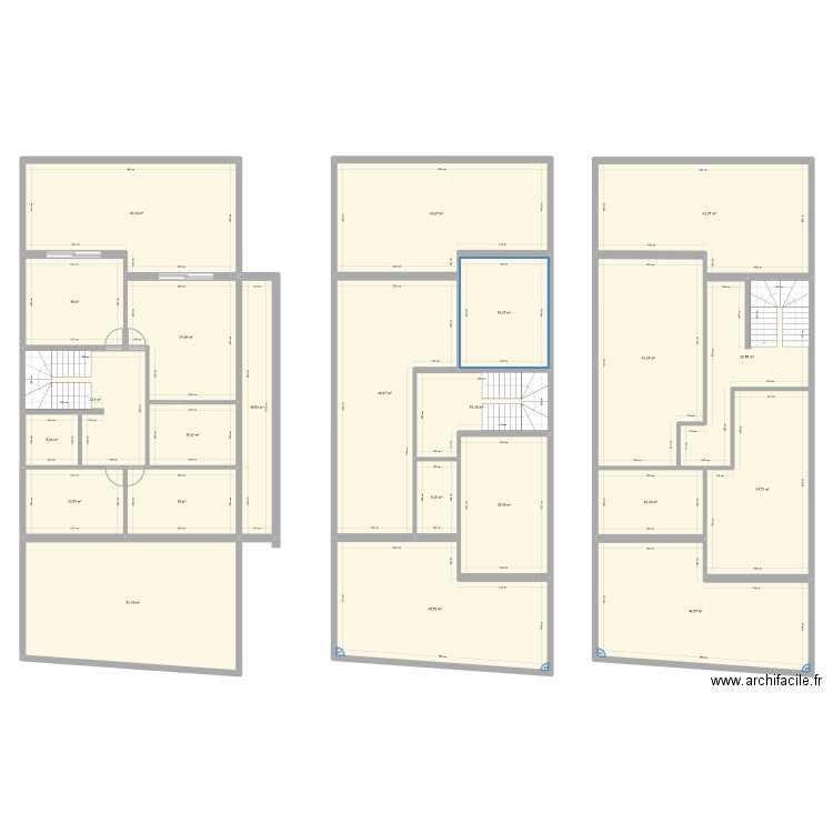 Dalia bouskoura 6.1. Plan de 23 pièces et 641 m2