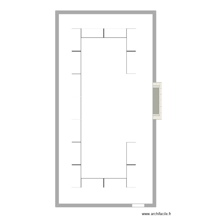 Plan de table Mariage. Plan de 1 pièce et 116 m2